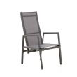 Reclining Patio High Back Dining Armchair With Spun Polyester Cushion - 11D12K