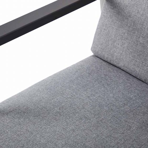 Reclining Patio High Back Dining Armchair With Spun Polyester Cushion - 11D12K