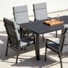Reclining Patio High Back Dining Armchair With Spun Polyester Cushion - 11D12K