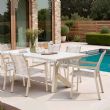 Outdoor Aluminum and Rope Woven Dining Chair - 11D27C