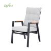 Outdoor Dining Armchair with Adjustable Backrest - 11D27D