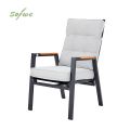 Outdoor Dining Armchair with Adjustable Backrest - 11D27D