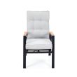 Outdoor Dining Armchair with Adjustable Backrest - 11D27D