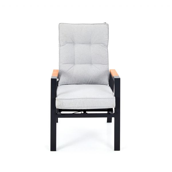 Outdoor Dining Armchair with Adjustable Backrest - 11D27D