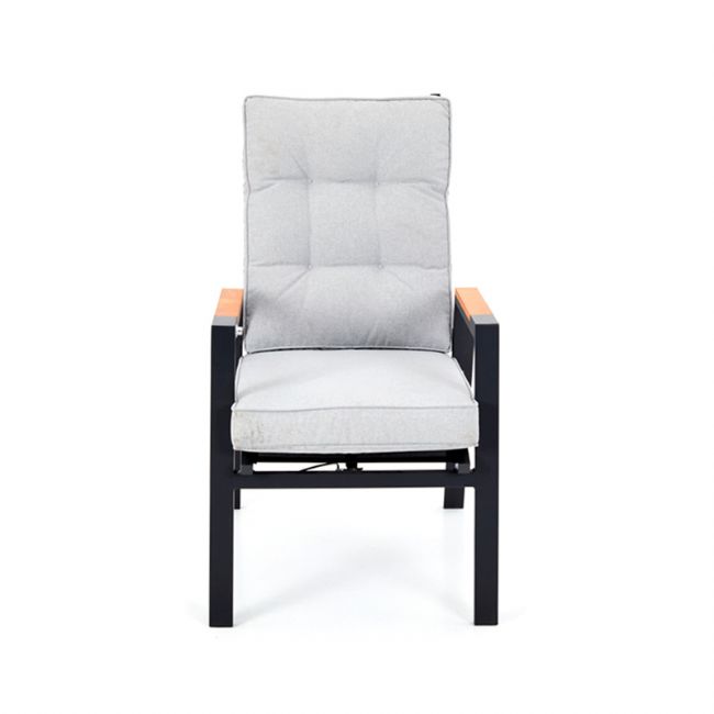 Outdoor Dining Armchair with Adjustable Backrest - 11D27D
