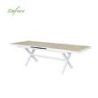 Aluminum Patio Garden Extendable Dining Table - 11D04Z
