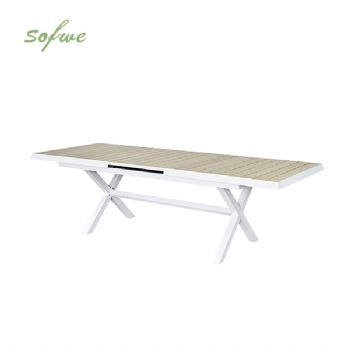 Aluminum Patio Garden Extendable Dining...