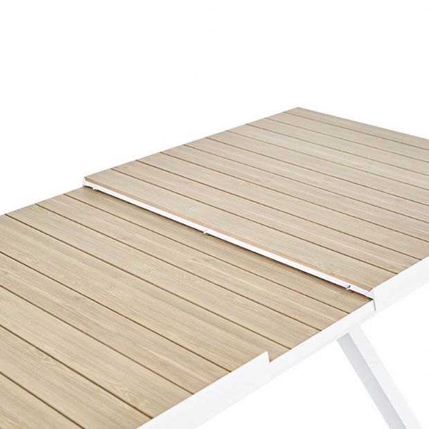 Aluminum Patio Garden Extendable Dining Table - 11D04Z