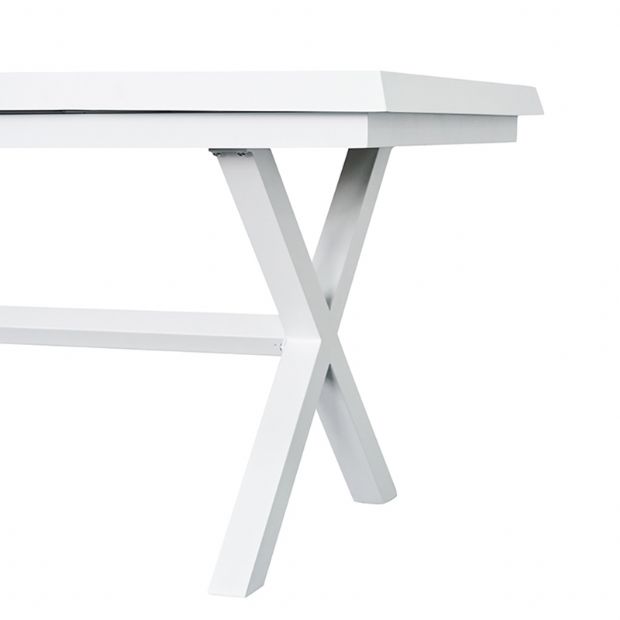 Aluminum Patio Garden Extendable Dining Table - 11D04Z