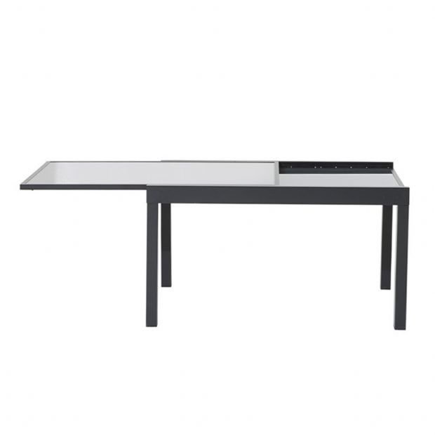 Aluminum Extendable Folding Dining Table Set - 11D05I