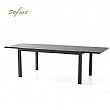 Wholesale Extendable Aluminum Patio Dining Table with DPC Top - 11D07H