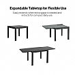 HF Patios Wholesale Extendable Aluminum Outdoor Dining Table for Patio Garden Furniture Supply - 11D08A