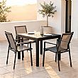 HF Patios Wholesale Extendable Aluminum Outdoor Dining Table for Patio Garden Furniture Supply - 11D08A