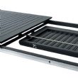 Aluminum Butterfly Flip Extendable Dining Table - 11D08M