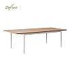 Aluminum Butterfly Leaf Pull Out Extension Outdoor Extendable Dining Table - 11D15K