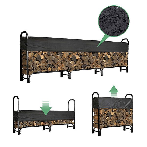 Outdoor Firewood Rack Wood Storage Rack Wholesale - 12H01A