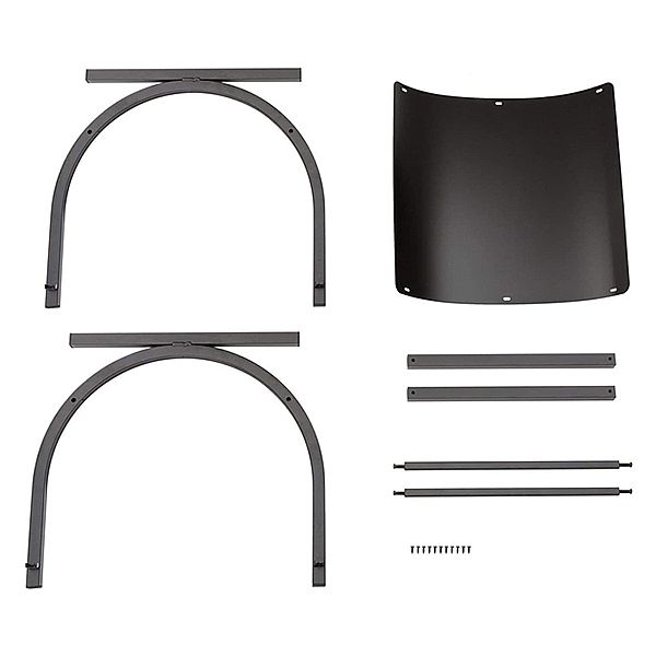 Outdoor Firewood Storage Rack Scroll Log Holder - 12H02I