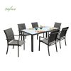Grey 7-Piece Aluminum Outdoor Dining Set - 11D01A
