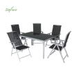All-weather Aluminum Garden Dining Table and Chairs - 11D01F
