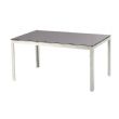 6-Person Outdoor Dining Table Set with Glass Top - 11D01G