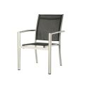 6-Person Outdoor Dining Table Set with Glass Top - 11D01G