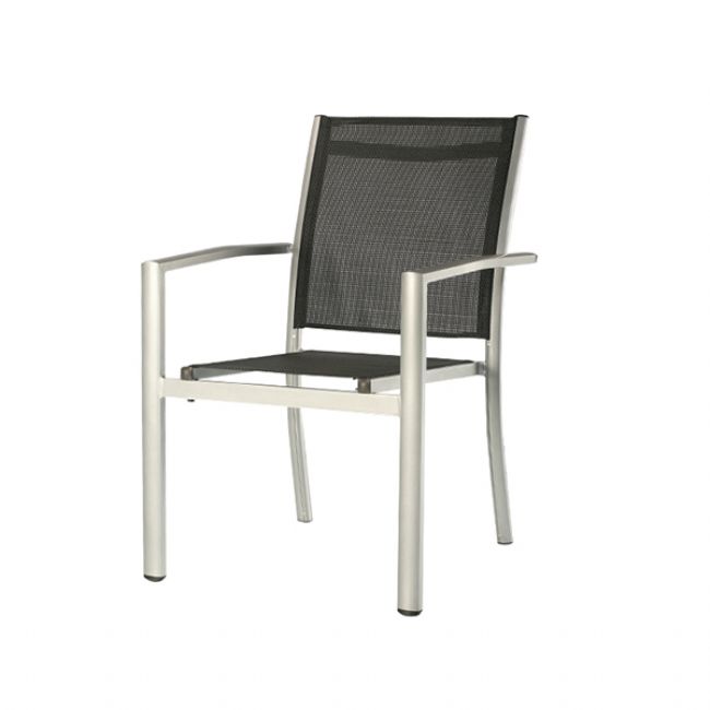 6-Person Outdoor Dining Table Set with Glass Top - 11D01G