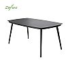 Modern Garden 5mm Printed Glass Tabletop Outdoor Dining Table - 11D26E