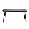 Modern Garden 5mm Printed Glass Tabletop Outdoor Dining Table - 11D26E