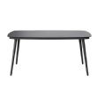 Modern Garden 5mm Printed Glass Tabletop Outdoor Dining Table - 11D26E