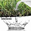 HF Patios Wholesale Outdoor Artificial Grass Turf Roll with PE PP Yarn, Rubber Backing and Drainage Holes - 80T02A