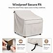 Wholesale Oxford Patio Chair Covers with Drawstring - 90A04P