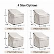 Wholesale Oxford Patio Chair Covers with Drawstring - 90A04P