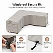 Wholesale L-Shaped Sectional Sofa Covers - 90A41A