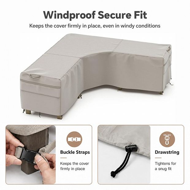 Wholesale L-Shaped Sectional Sofa Covers - 90A41A
