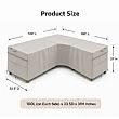 Wholesale L-Shaped Sectional Sofa Covers - 90A41A