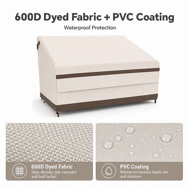 Two-Tone Bench Covers Factory Supply - 91A01A