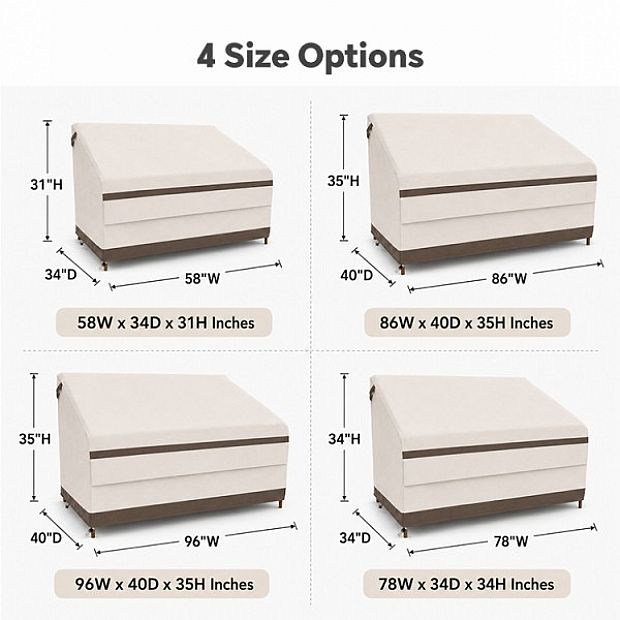 Two-Tone Bench Covers Factory Supply - 91A01A