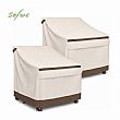Wholesale Two-Tone Chair Covers with PVC Coating - 91A02A