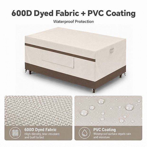 Two-Tone Rectangular Table Covers in Bulk - 91A05A