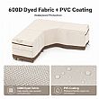 Wholesale Two-Tone Sectional Covers Factory Supply - 91A06A