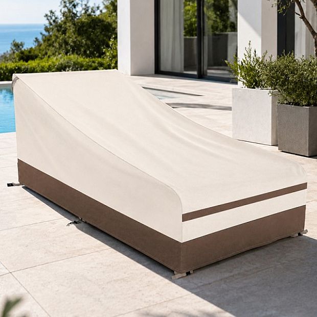 Custom Two-Tone Sun Lounger Covers Wholesale - 91A07A