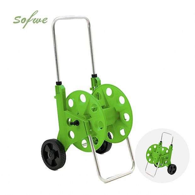 Wholesale 60m Garden Hose Reel Cart with Wheels and Adjustable Handle - 10Z01C