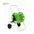 Wholesale 50m Portable Garden Hose Reel Cart with Wheels, Manual Crank and Powder-Coated Iron Frame - 10Z01D