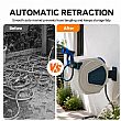 Wholesale 30m Automatic Retractable Garden Hose Reel with 180° Swivel Wall Mount - 10Z01G