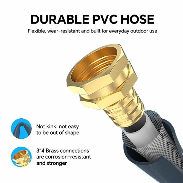Wholesale 30m Automatic Retractable Garden Hose Reel with 180° Swivel Wall Mount - 10Z01G