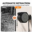 Wholesale 35m Automatic Retractable Garden Hose Reel with 180° Swivel Wall Mount - 10Z01H