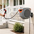 Wholesale 40m Automatic Retractable Garden Hose Reel with 180° Swivel Wall Mount for Outdoor Watering - 10Z01I
