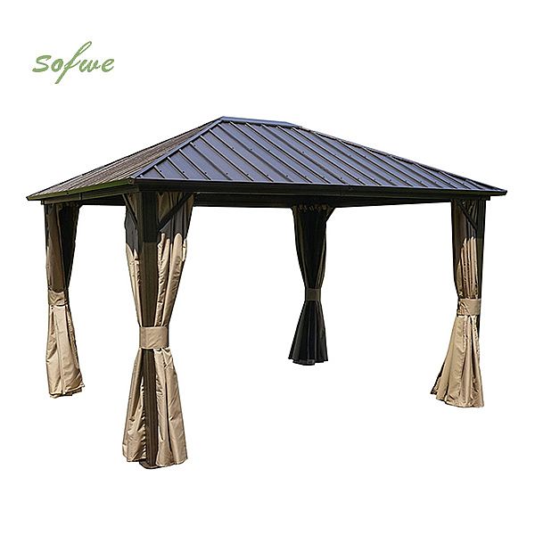 Waterproof Roman Garden Tent with Roof - 10G01E