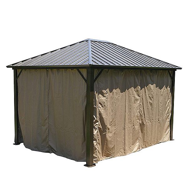 Waterproof Roman Garden Tent with Roof - 10G01E