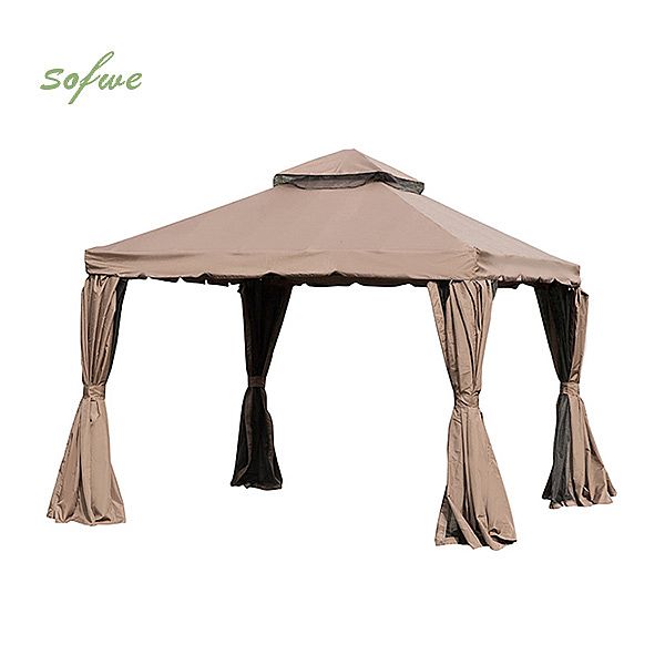 Double Room Outdoor Tent Pavilion with Mosquito Net - 10G01M